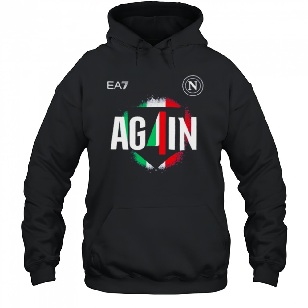 SSC Napoli Campioni d’Italia Champions Of Italy 2025 We Are The Champions Again T shirts Hoodie