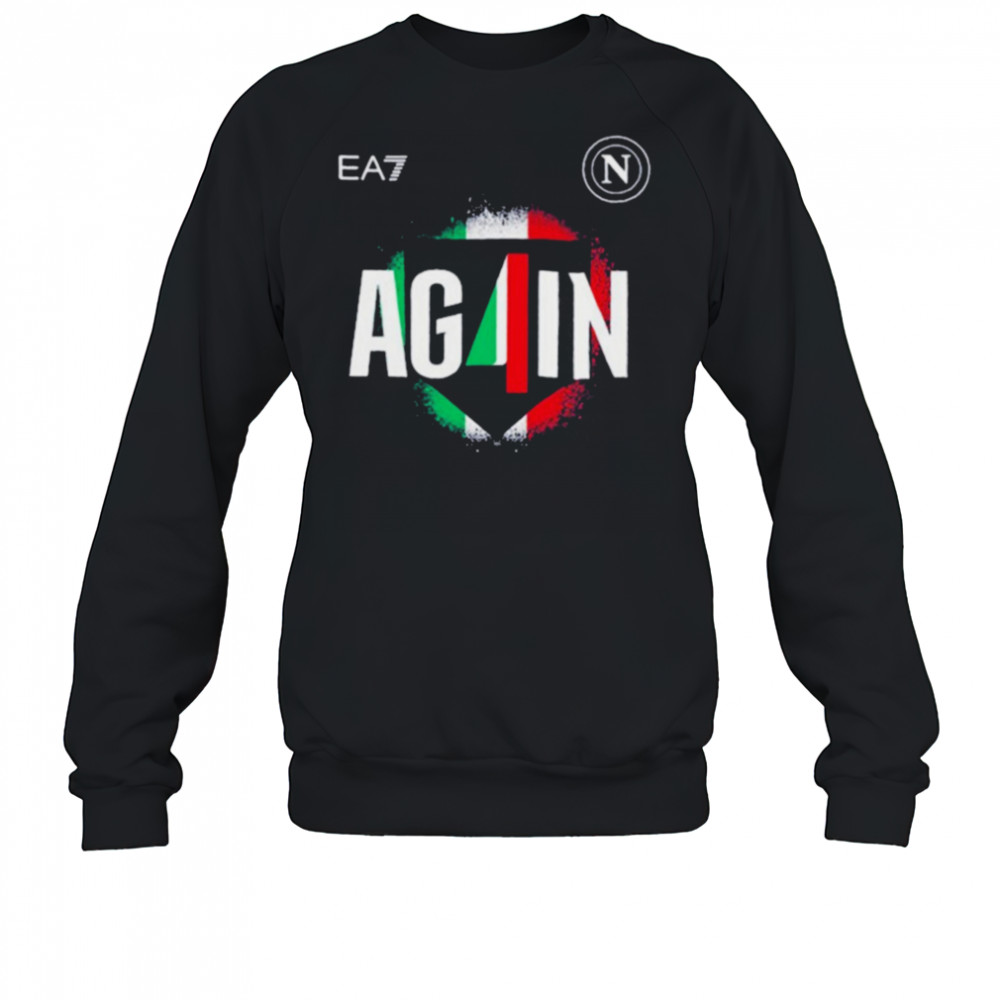 SSC Napoli Campioni d’Italia Champions Of Italy 2025 We Are The Champions Again T shirts Sweatshirt