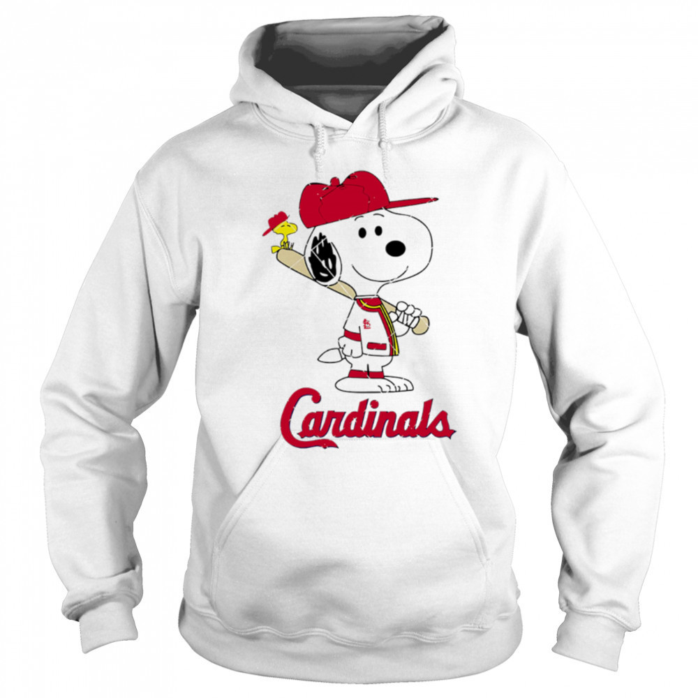 St Louis Cardinals Snoopy Baseball funny cartoon shirt Sweatshirt