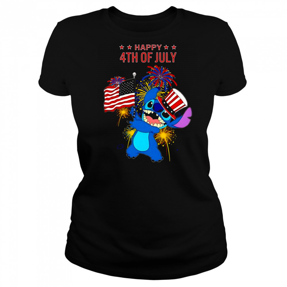 Stitch Happy 4th of July shirt Women's T-shirt