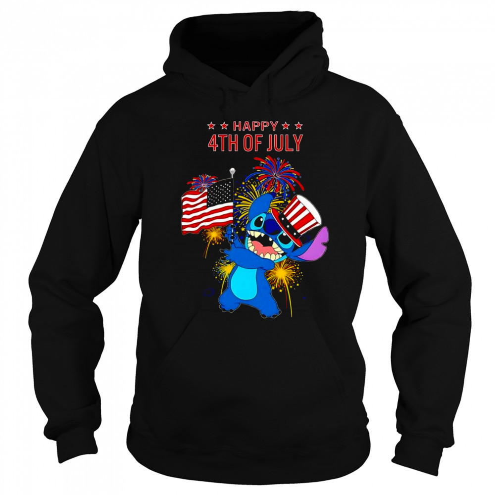 Stitch Happy 4th of July shirt Sweatshirt