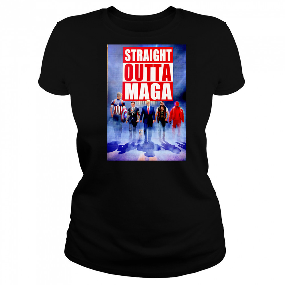Straight Outta MAGA shirt Women's T-shirt