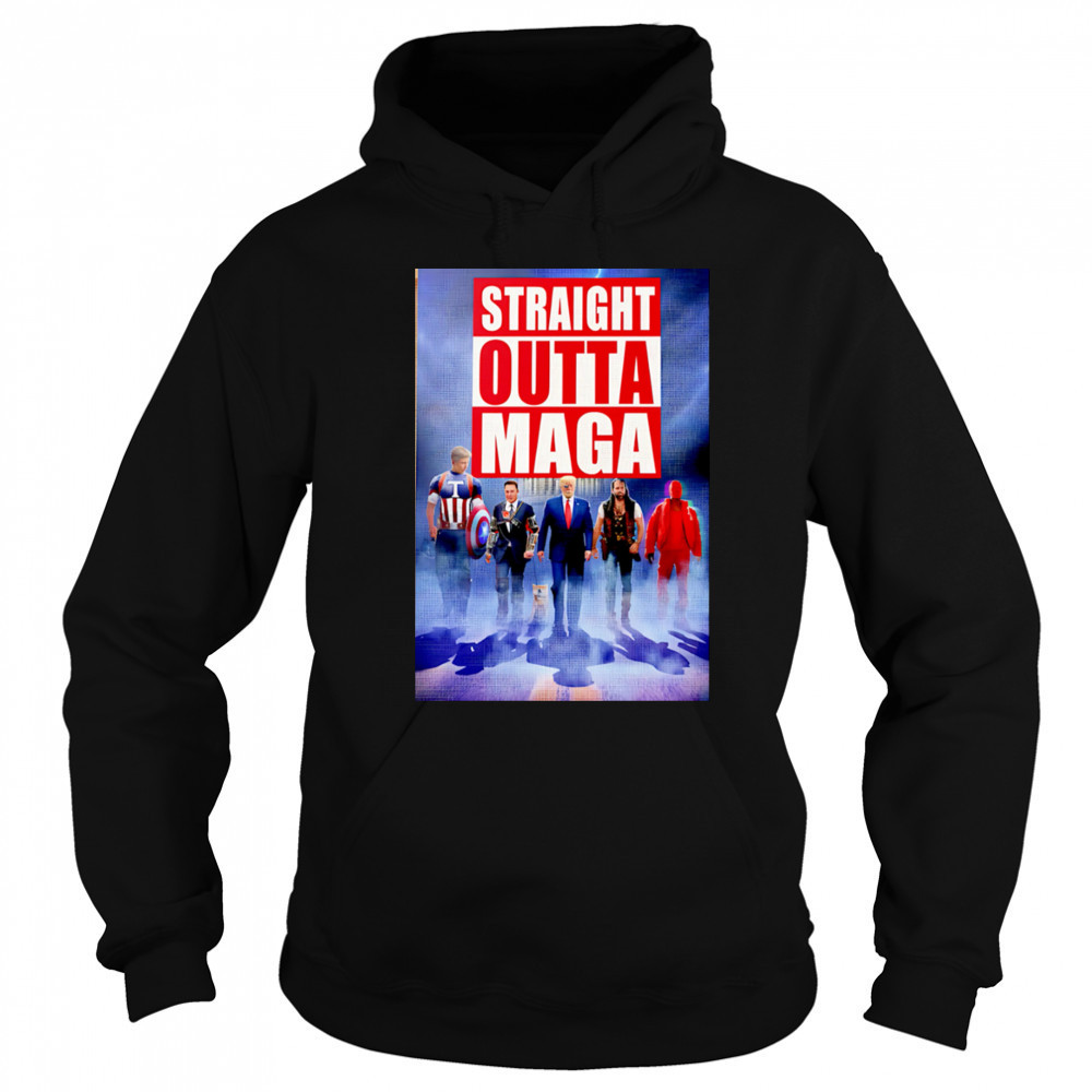 Straight Outta MAGA shirt Sweatshirt