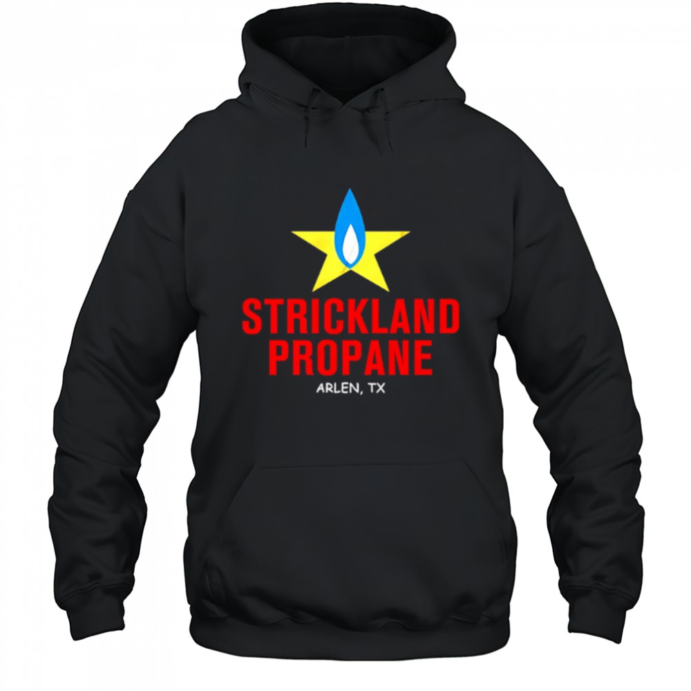 Strickland Propane Arlen TX logo shirt Hoodie