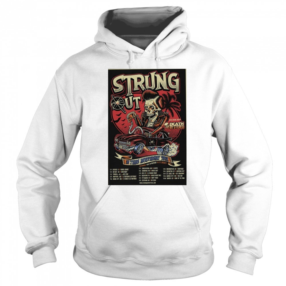 Strung Out July 2025 Tour Poster shirt Sweatshirt