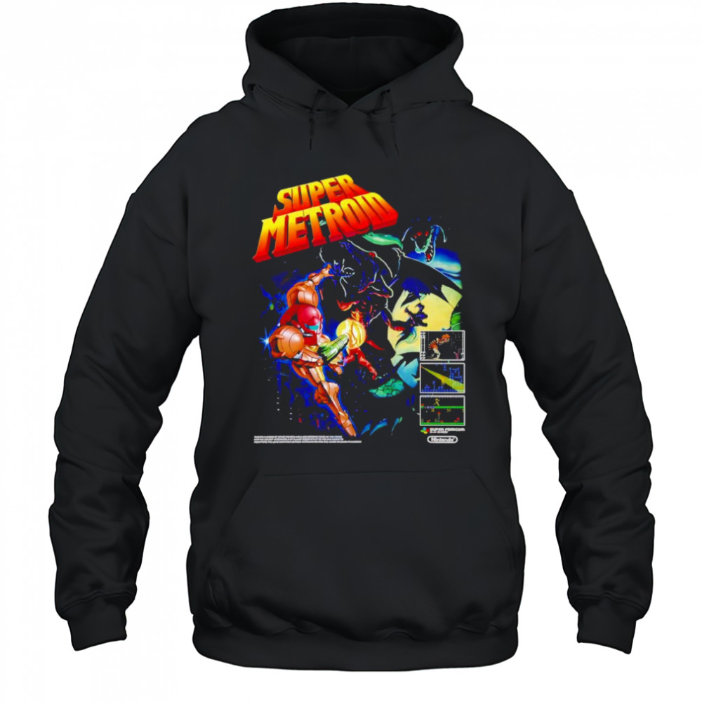 Super Metroid graphic shirt Hoodie