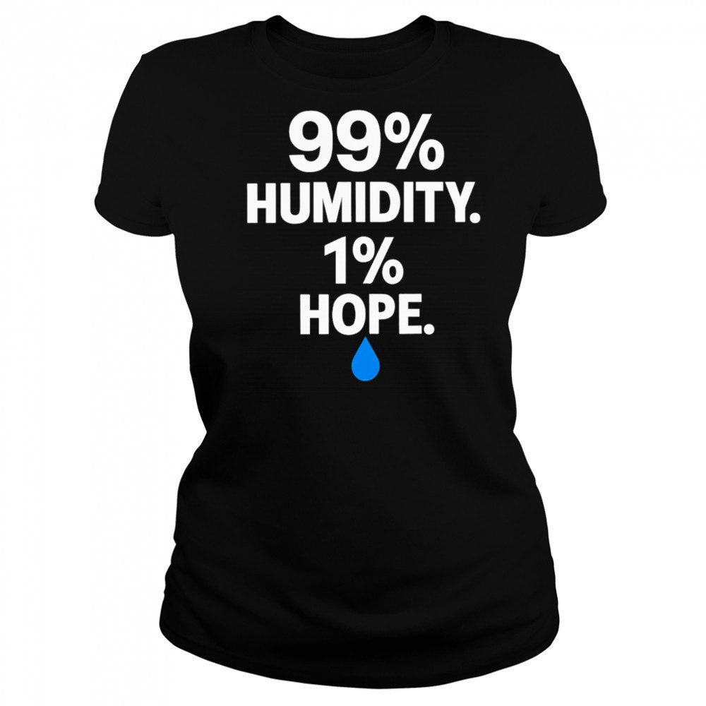 Swass 99 Percent Humidity One Percent Hope shirt Women's T-shirt