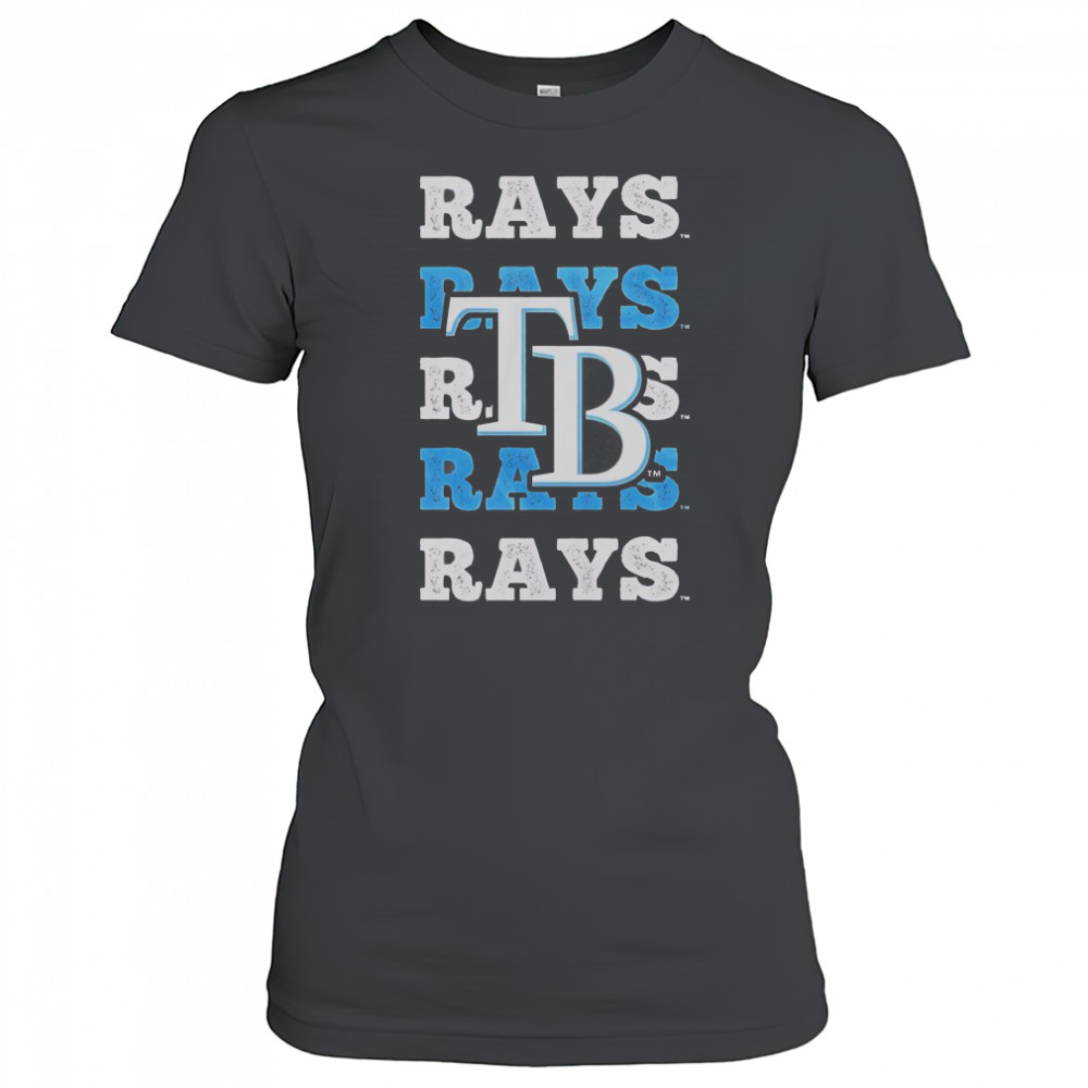Tampa Bay Rays Logo Repeat T-Shirt Women's T-shirt