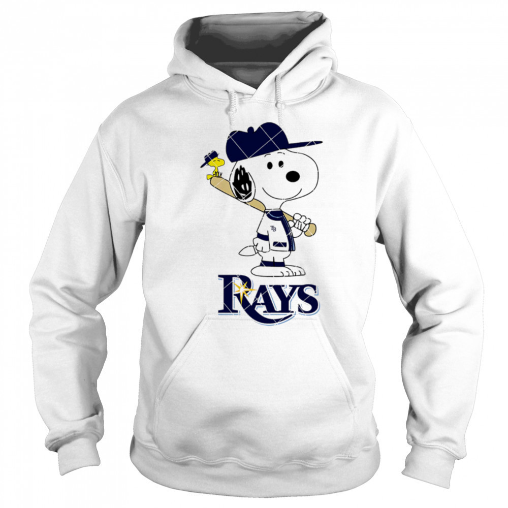 Tampa Bay Rays Snoopy Baseball funny cartoon shirt Sweatshirt