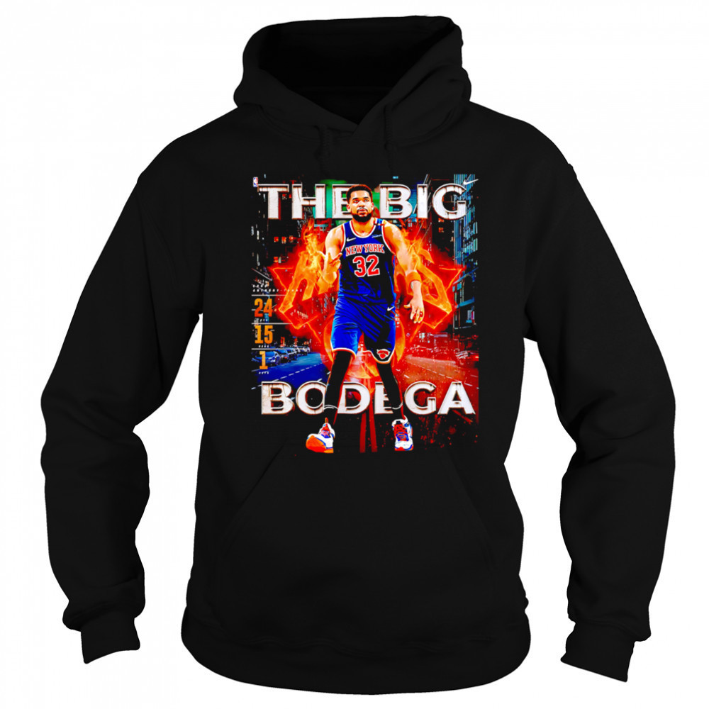 The Big Bodega Karl-Anthony Towns Knicks on fire shirt Sweatshirt