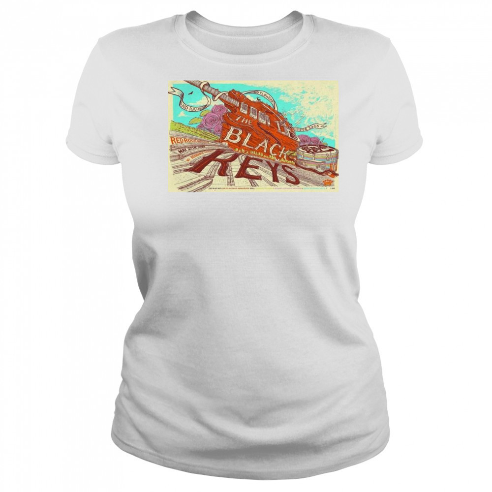 The Black Keys At Red Rocks Amphitheatre On May 27 2025 Shirt Women's T-shirt