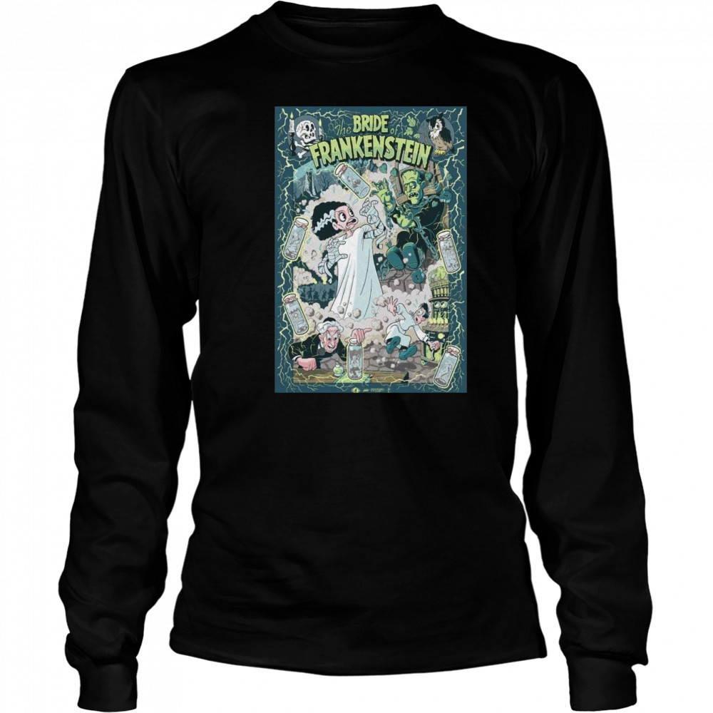 The Bride Frankenstein 2025 Shirt Long Sleeved