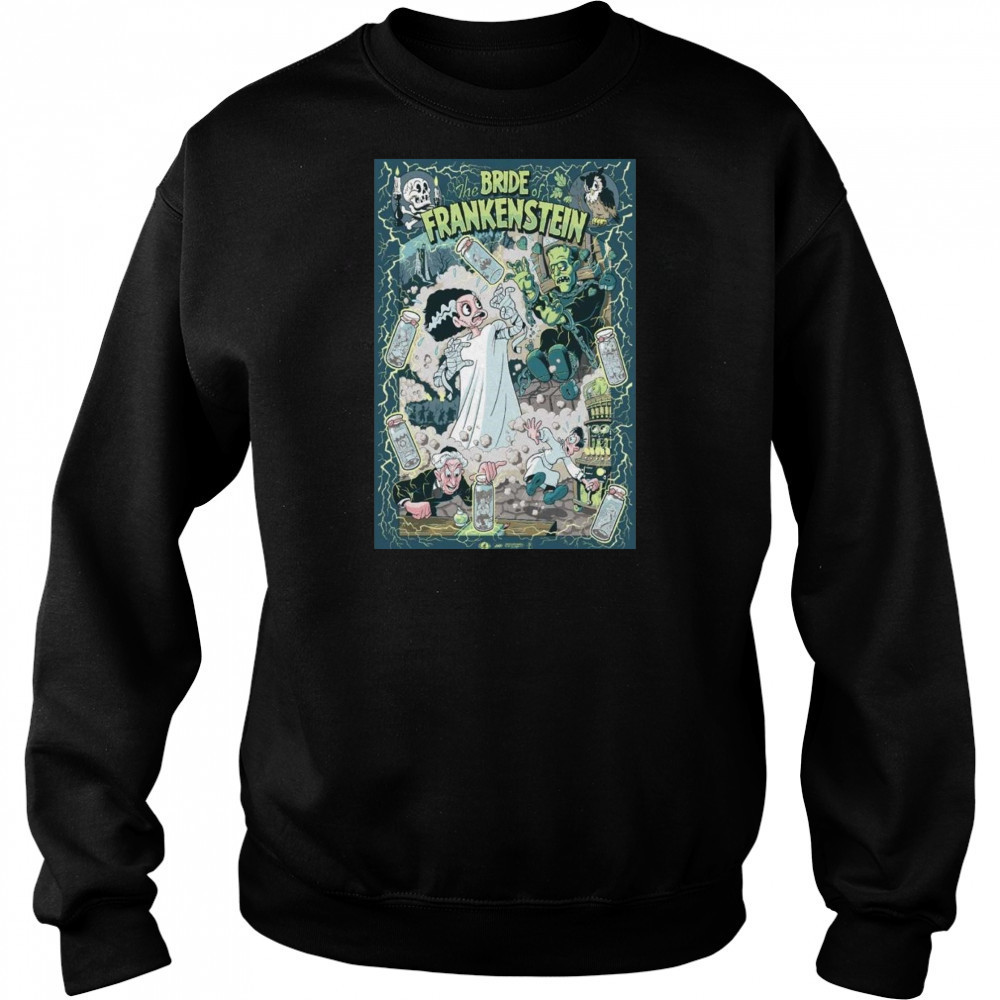 The Bride Frankenstein 2025 Shirt Hoodie