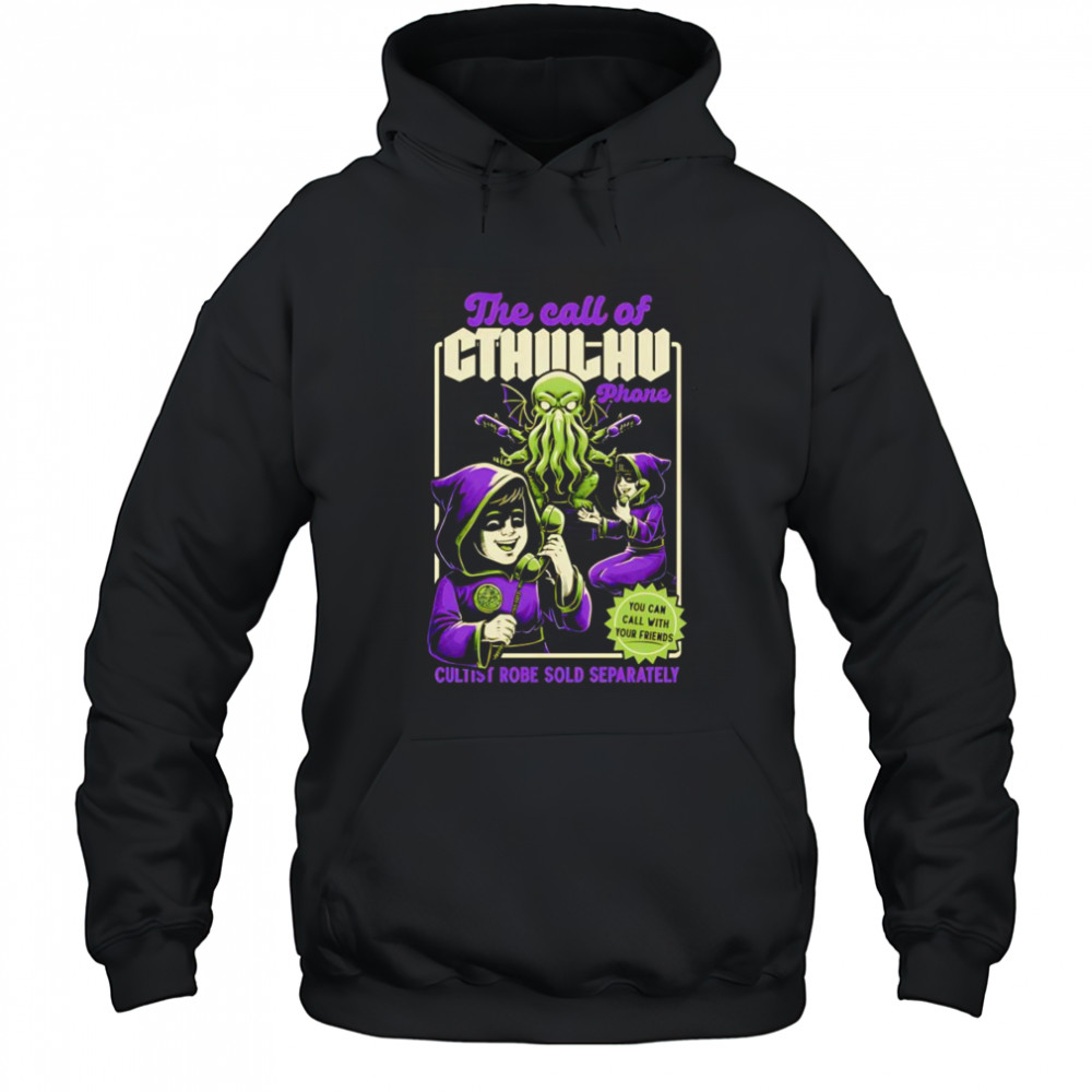 The call of Cthulhu phone shirt Hoodie