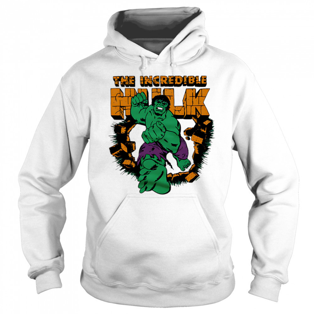 The Incredible Hulk break the wall shirt Sweatshirt