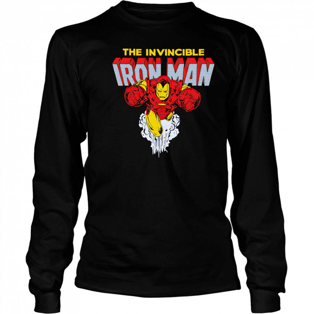 The Invincible Iron Man superhero shirt Long Sleeved