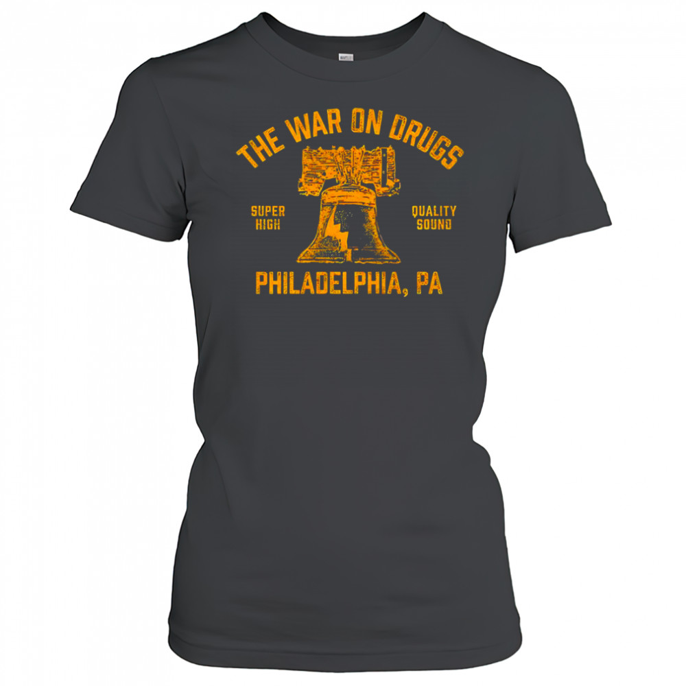 The War On Drugs Super High Quality Sound Philadelphia T-Shirt Women's T-shirt