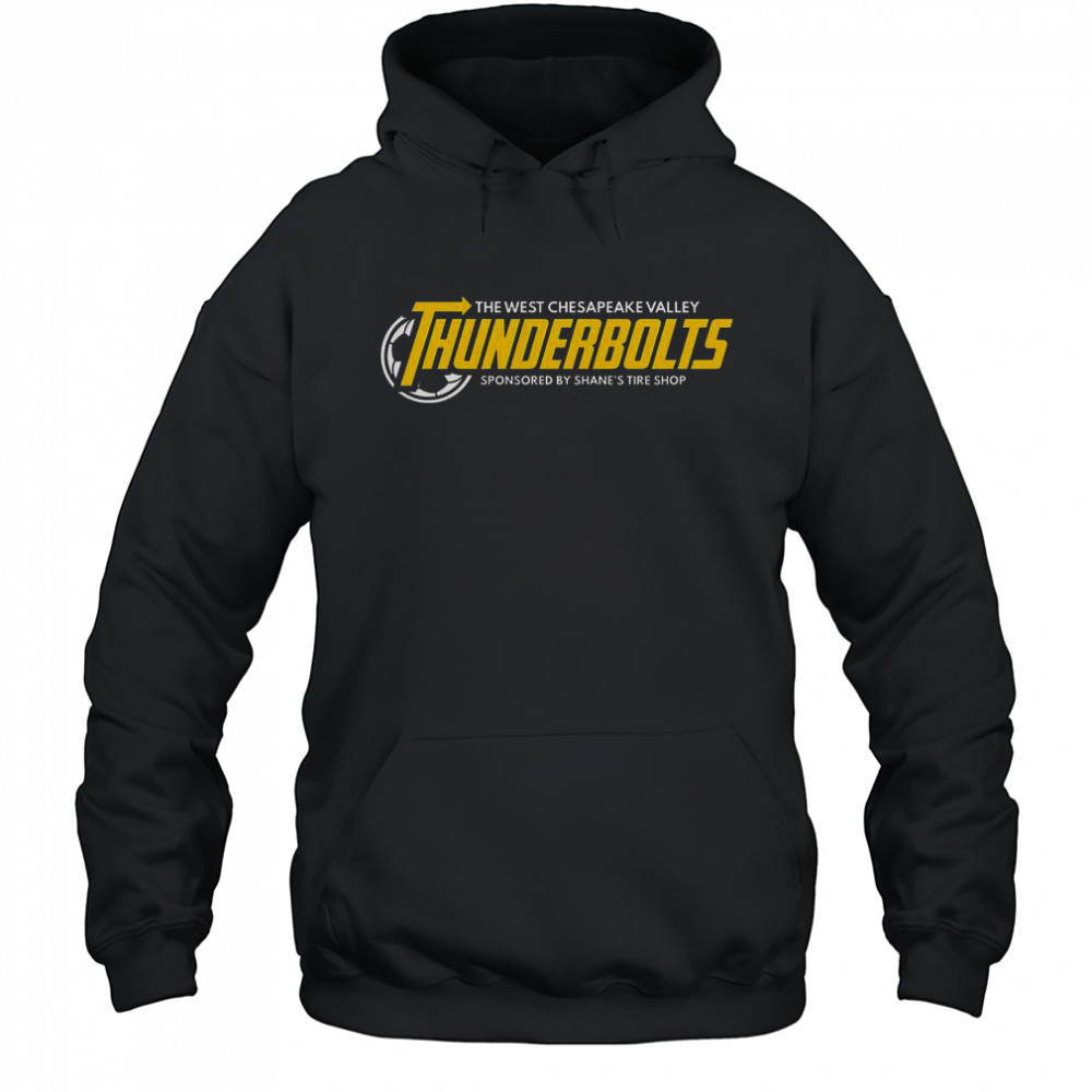 The West Chesapeake Valley Thunderbolts Soccer T-Shirt Hoodie
