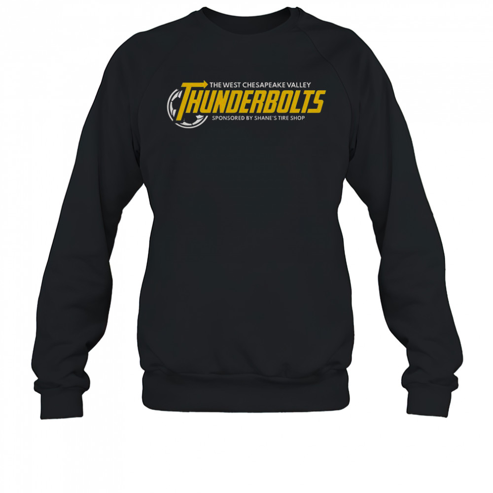 The West Chesapeake Valley Thunderbolts Soccer T-Shirt Sweatshirt