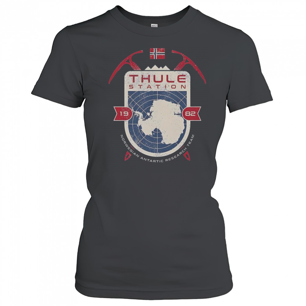 Thule Station 1982 Norwegian Antartic Research Team T-Shirt Women's T-shirt