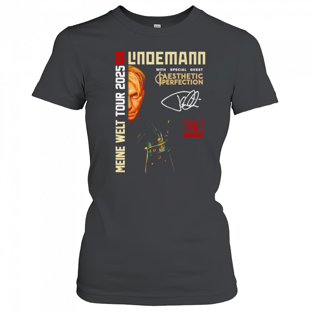 Till Lindemann Festival Tour 2025 with special guest Aesthetic Perfection shirt Women's T-shirt