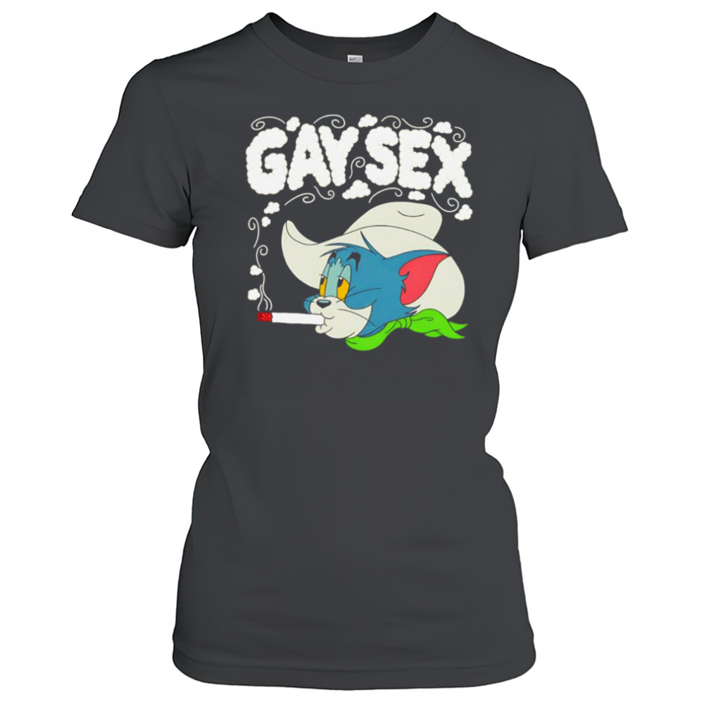 Tom smoking gay sex shirt Women's T-shirt