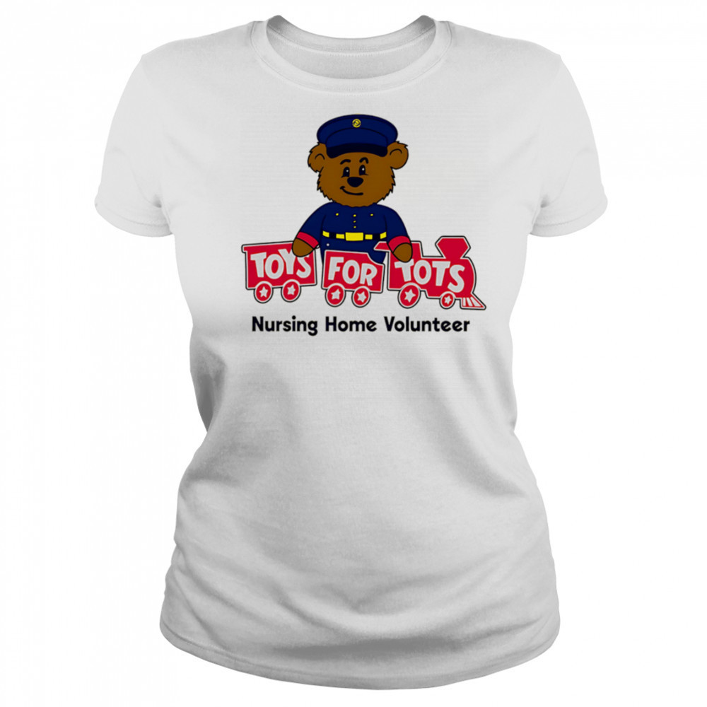 Toys for tots nursing home volunteer shirt Women's T-shirt