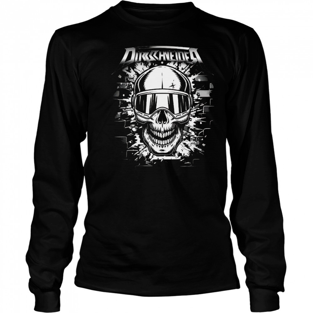 Udo Dirkschneider Skull Merch Balls To The Wall 40th Anniversary Tour 2025 Shirt Long Sleeved