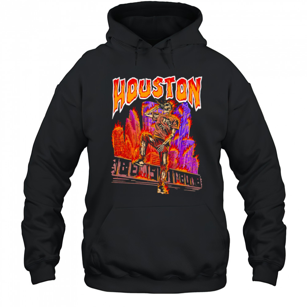 Utopia Tour Circus Houston Warrant skeleton shirt Hoodie