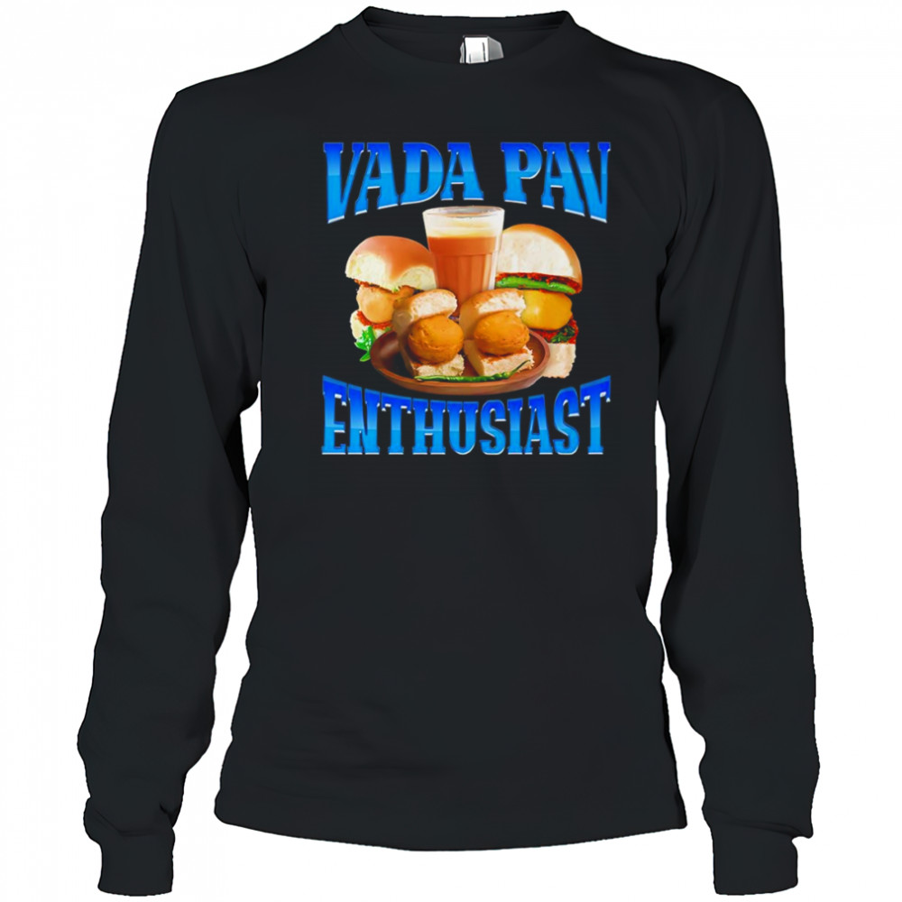 Vada Pav Enthusiast shirt Long Sleeved