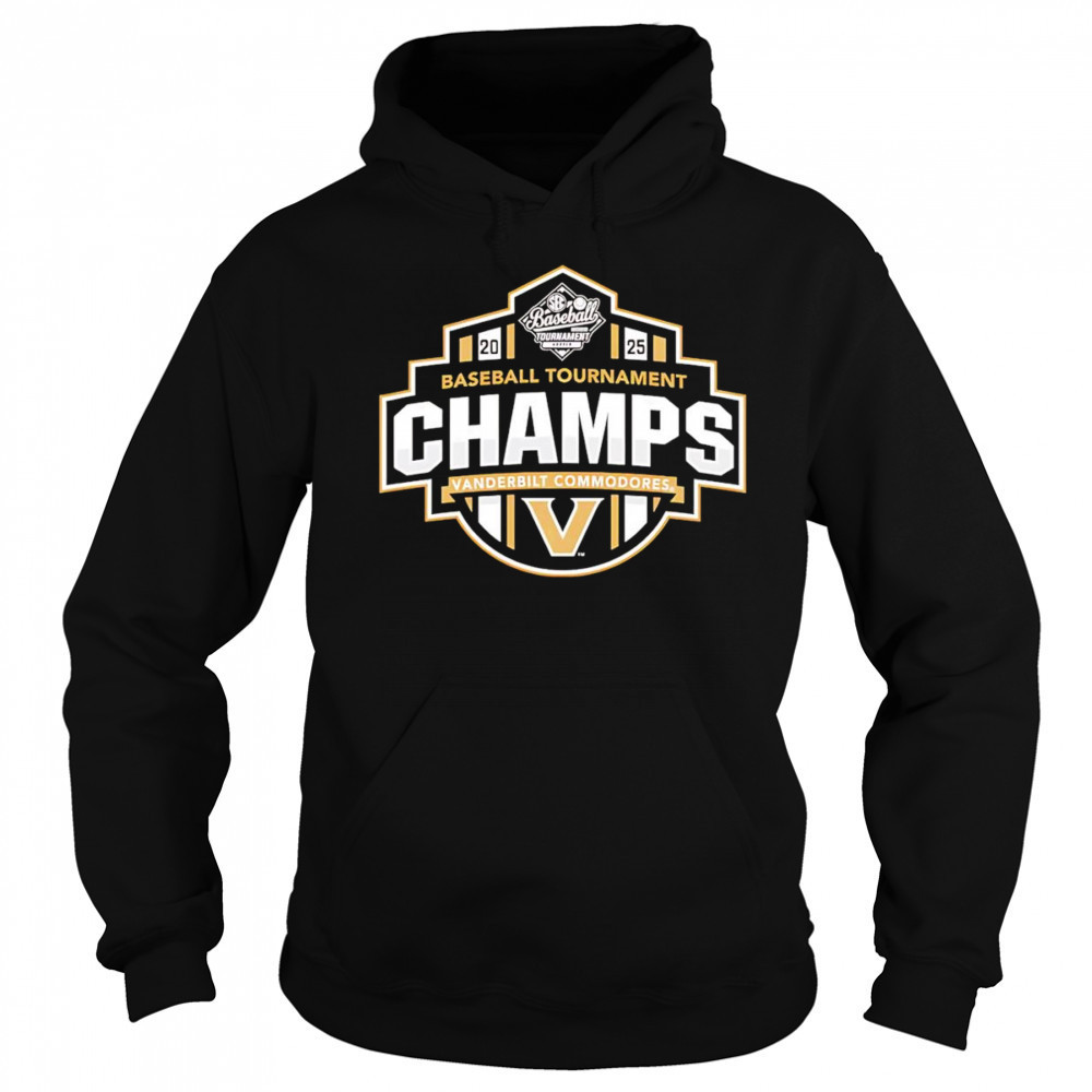 Vanderbilt Commodores 2025 SEC Baseball Tournament Champions shirt Sweatshirt