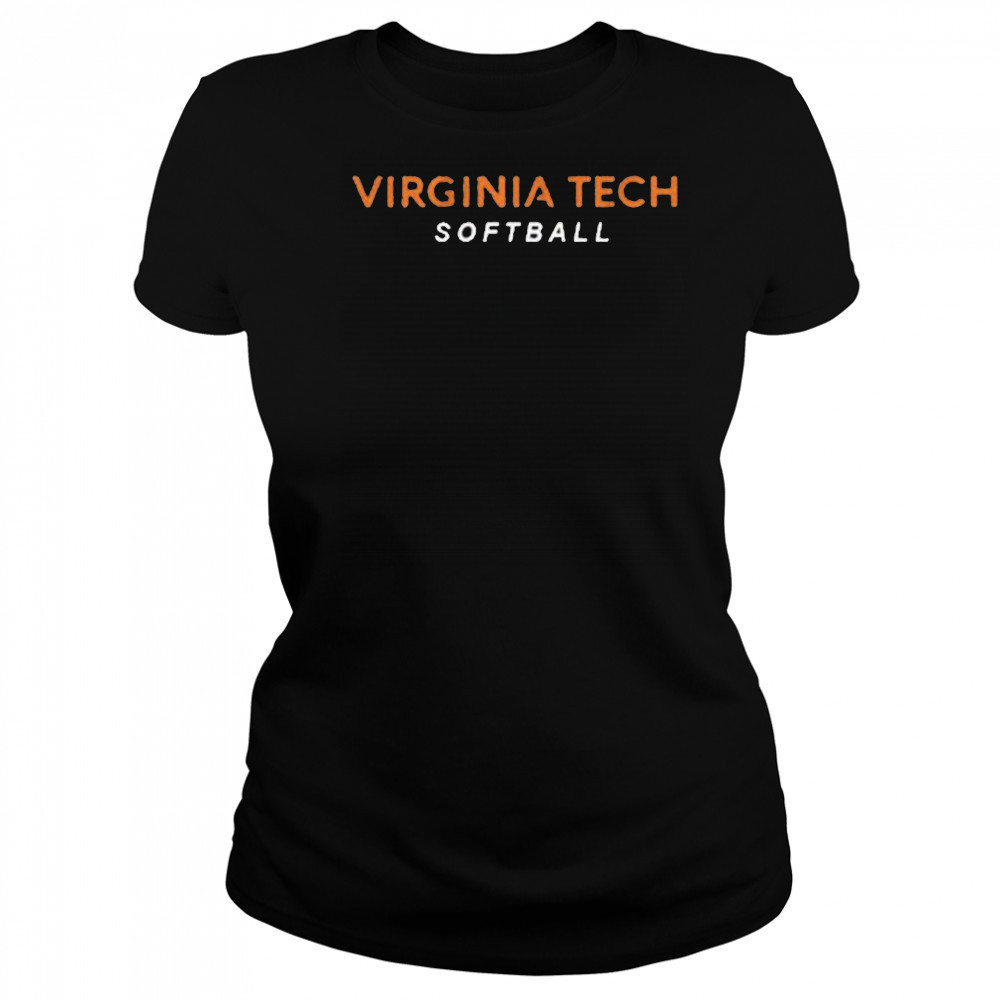 Virginia Tech Softball Logo Stack Shirt Women's T-shirt