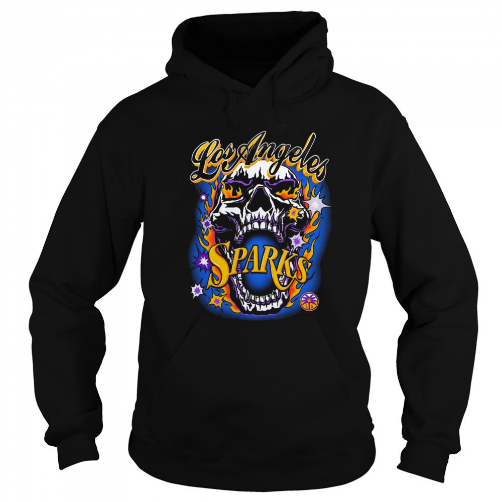 Warren Lotas Los Angeles Sparks Skull Shirt Sweatshirt