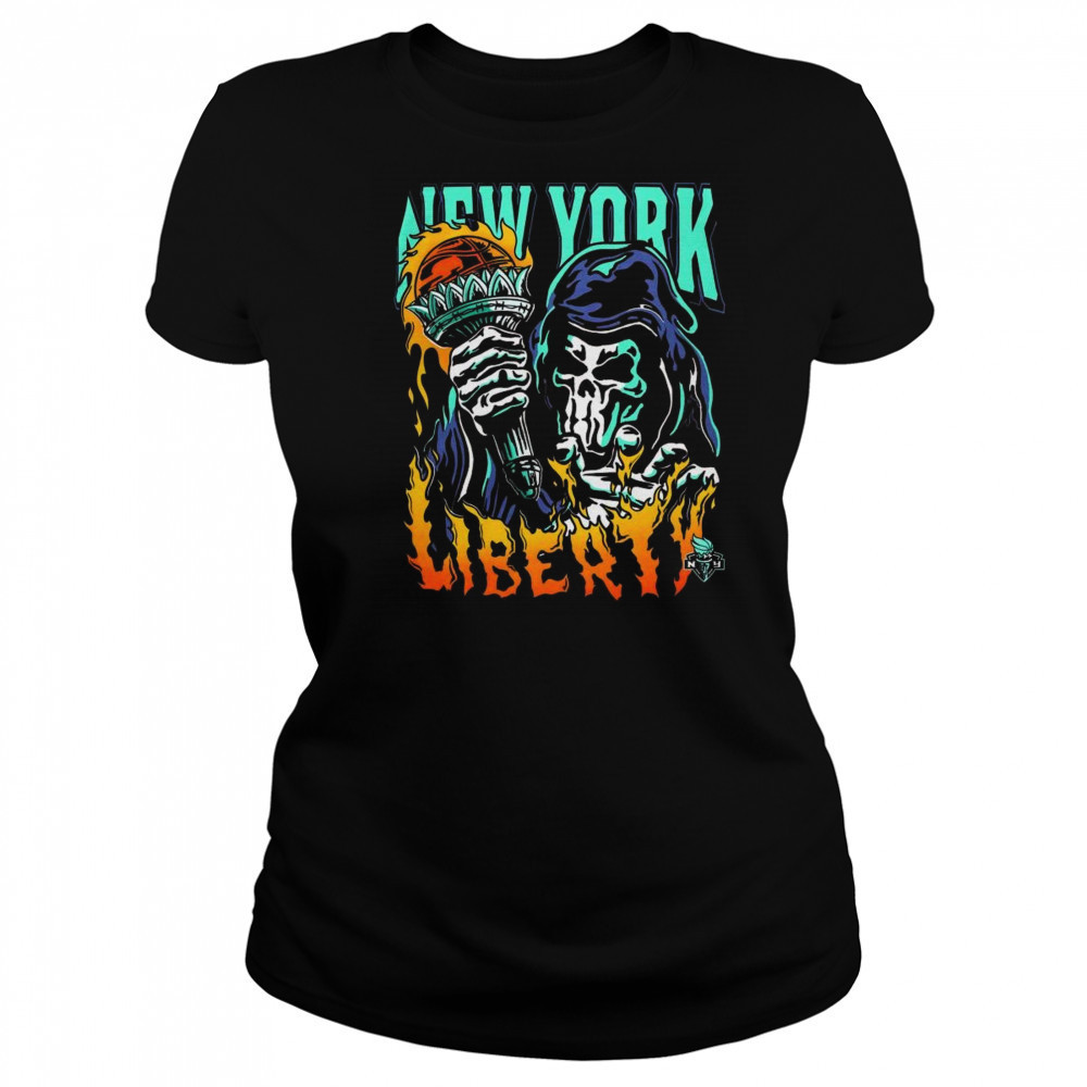 Warren Lotas New York Liberty Torch Shirt Women's T-shirt