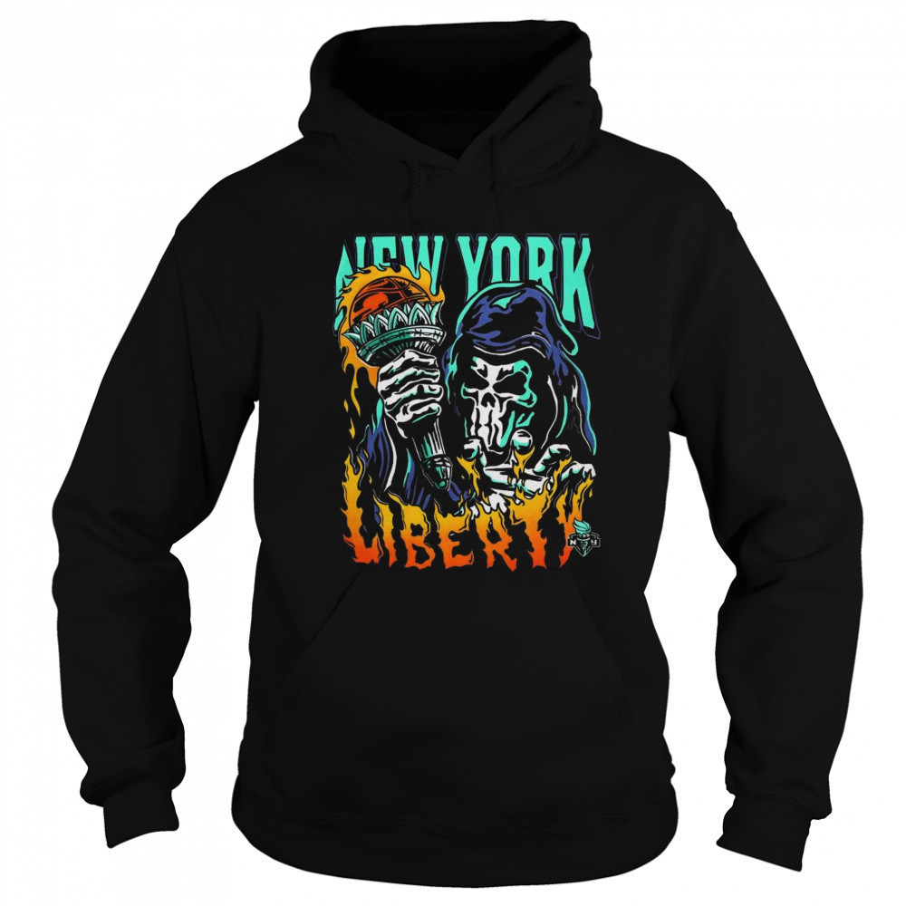 Warren Lotas New York Liberty Torch Shirt Sweatshirt