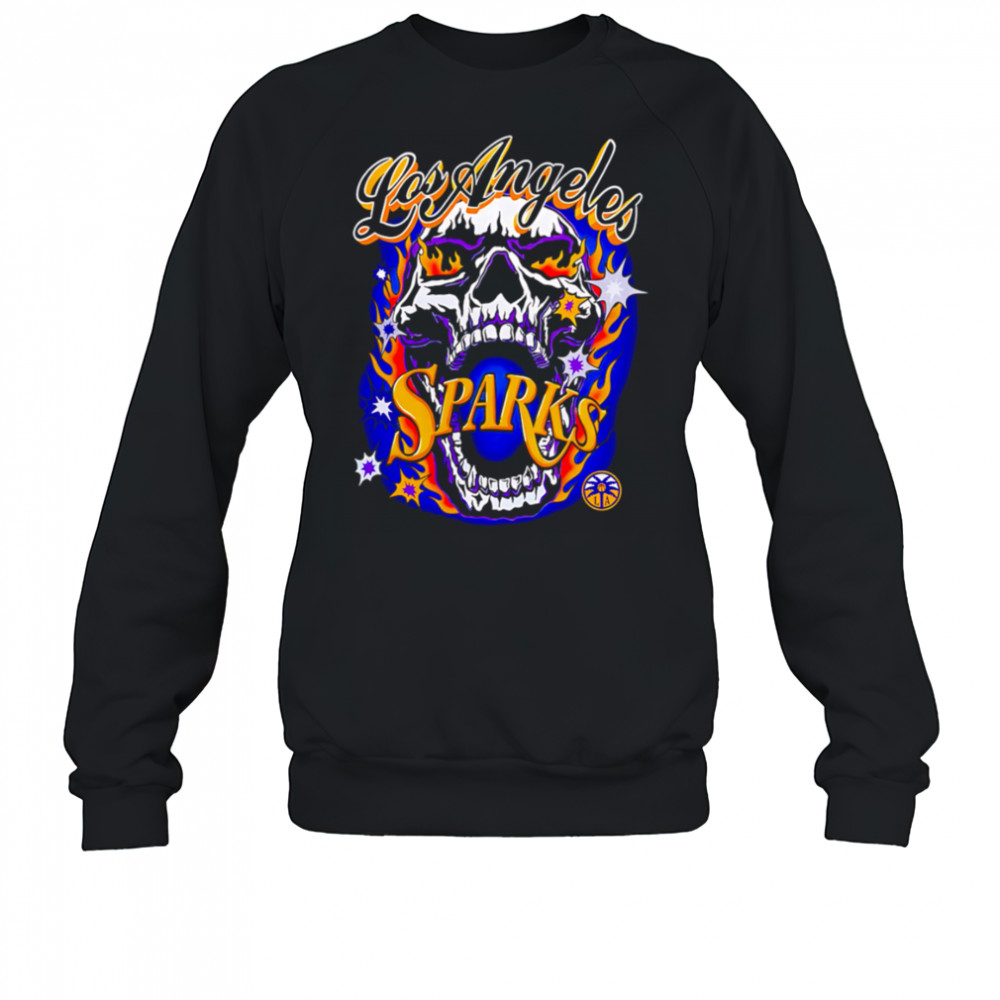 Wnba La Sparks Skull shirt Sweatshirt