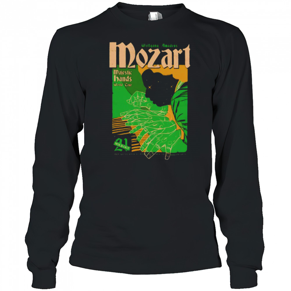 Wolfgang Amadeus Mozart shirt Long Sleeved