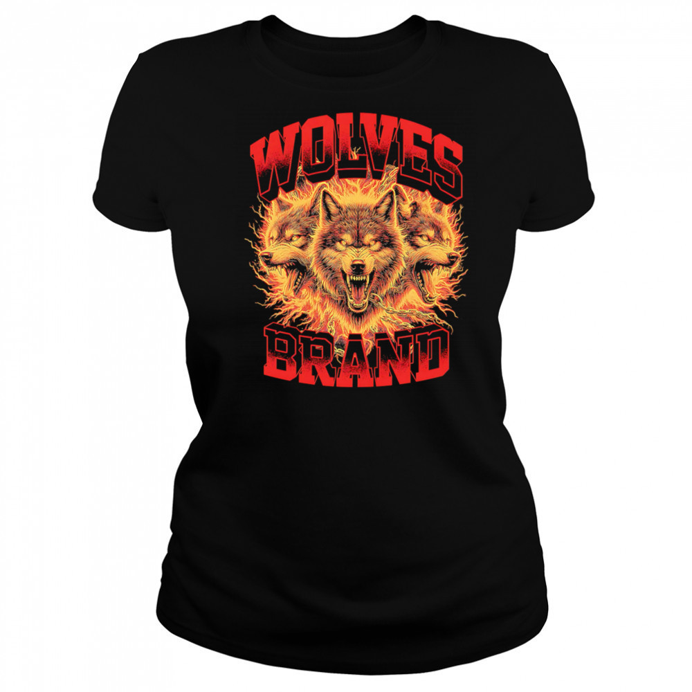 Wolves Brand design graphic shirt Women's T-shirt