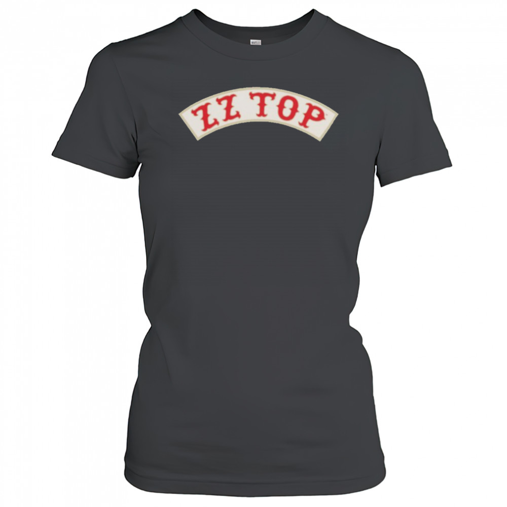 Zz Top Banner Logo T shirts Women's T-shirt