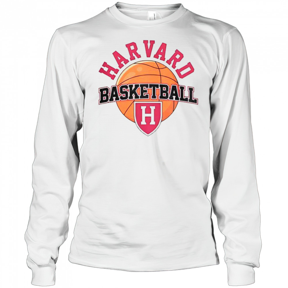 2025 Harvard Off Basketball T-Shirt Long Sleeved