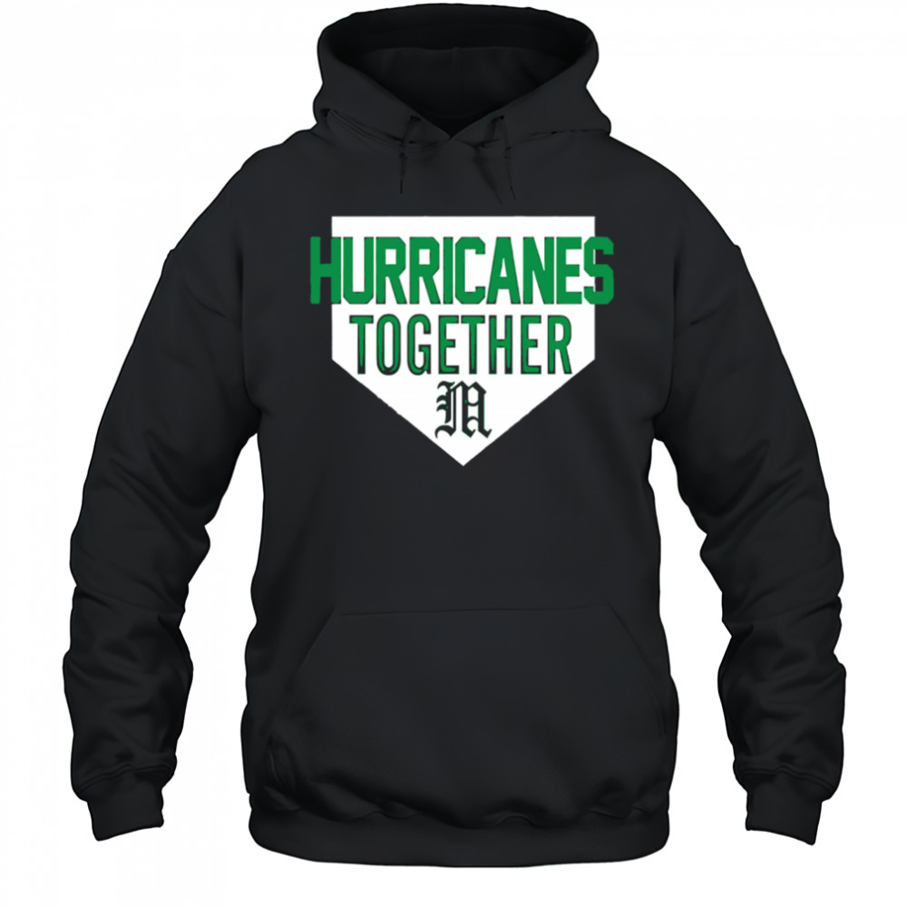 2025 Hurricanes Together Miami Hurricanes Special Edition Baseball shirt Hoodie