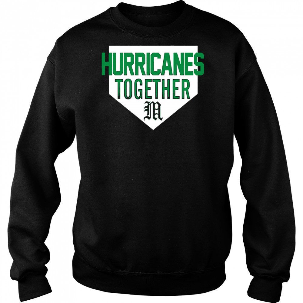 2025 Hurricanes Together Miami Hurricanes Special Edition Baseball shirt Hoodie