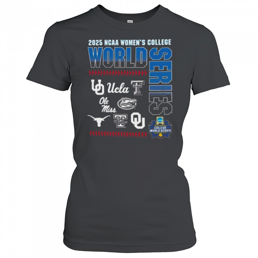 2025 NCAA Women’s College World Series 8-Teams T-Shirt Women's T-shirt