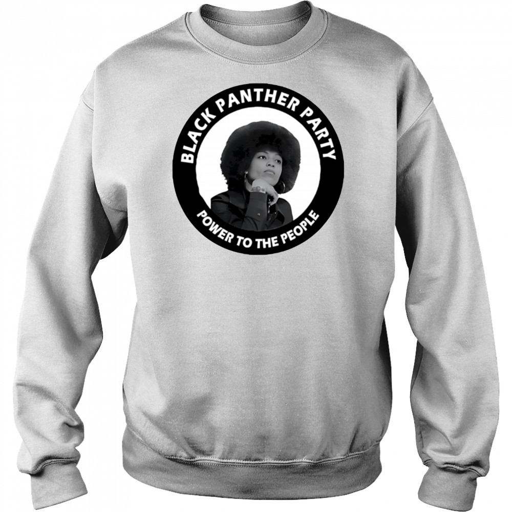 Angela Davis Black panther party power to the people shirt Hoodie