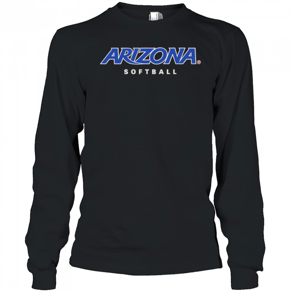 Arizona Softball Logo Stack shirt Long Sleeved