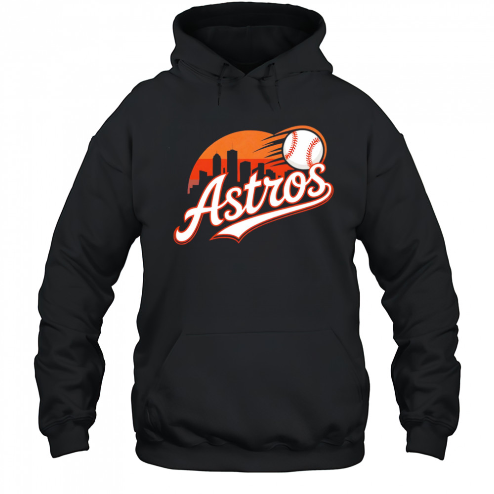 Astros Baseball Skyline shirt Hoodie