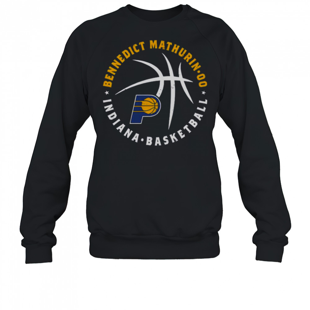 Bennedict Mathurin Indiana Pacers Basketball Player Ball T-Shirt Sweatshirt
