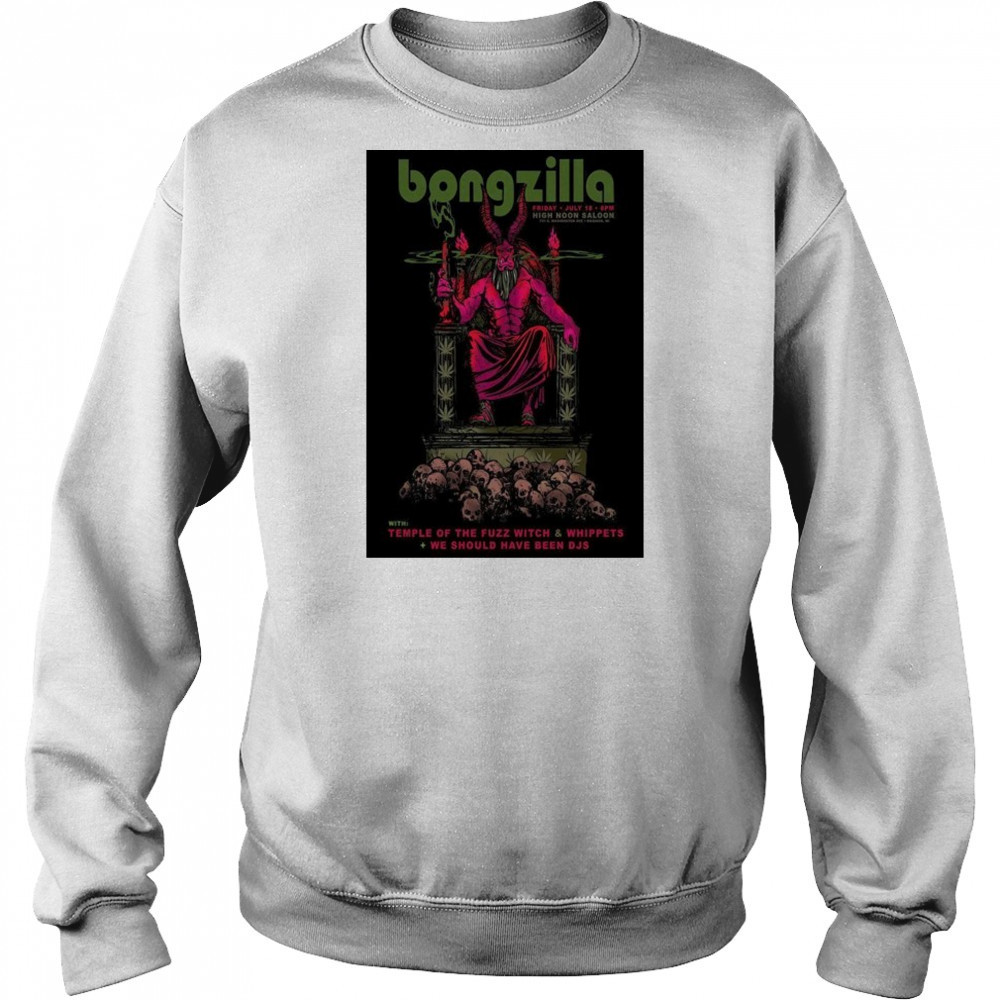 Bongzilla Jul 18 2025 Madison WI Poster shirt Hoodie