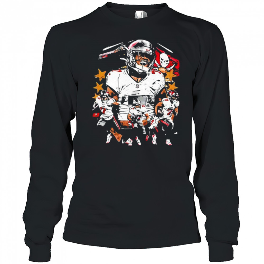 Bucky Irving Tampa Bay Buccaneers Nfl Football Player Shirt Long Sleeved