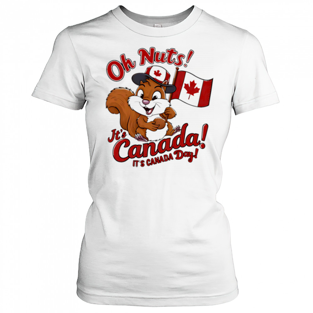 Canada day party moose shirt Women's T-shirt